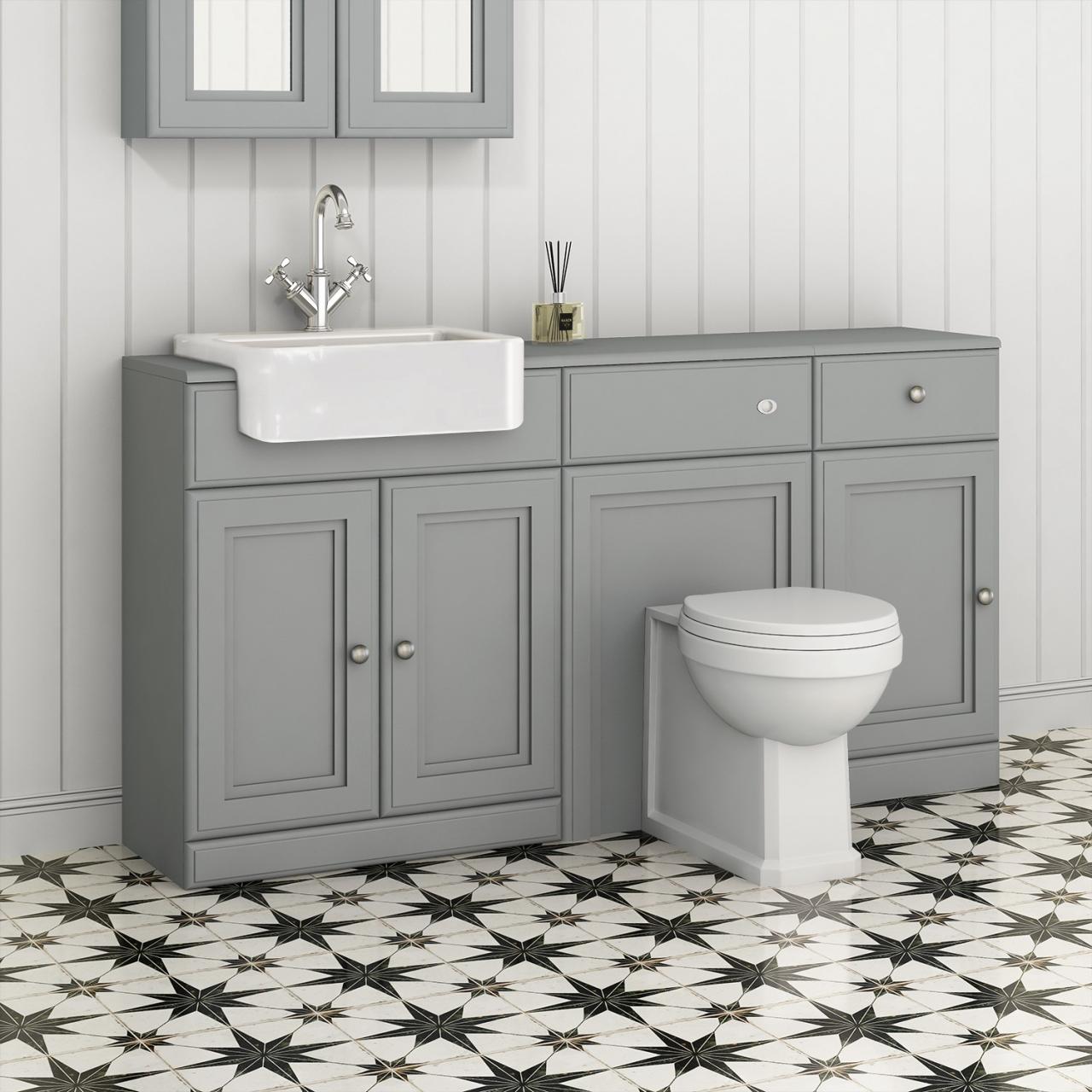 Toilet And Bathroom Sink Units