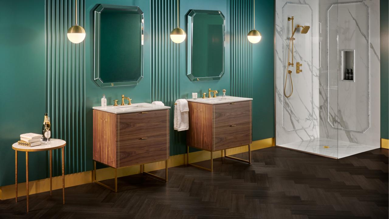 Art Deco Bathroom Cabinets