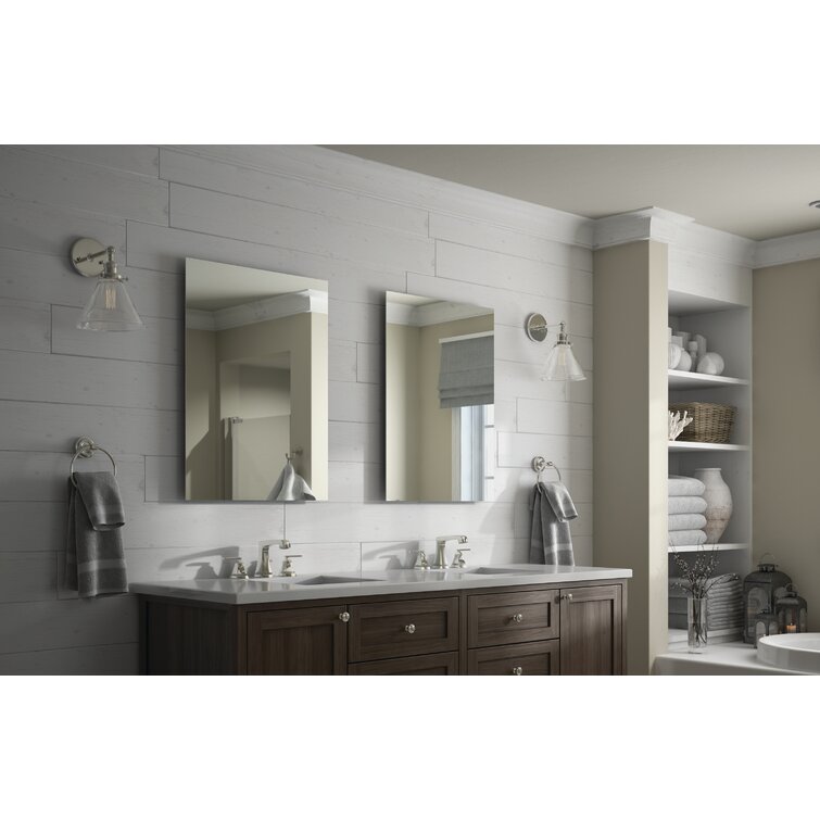 Frameless Bathroom Mirrors Large