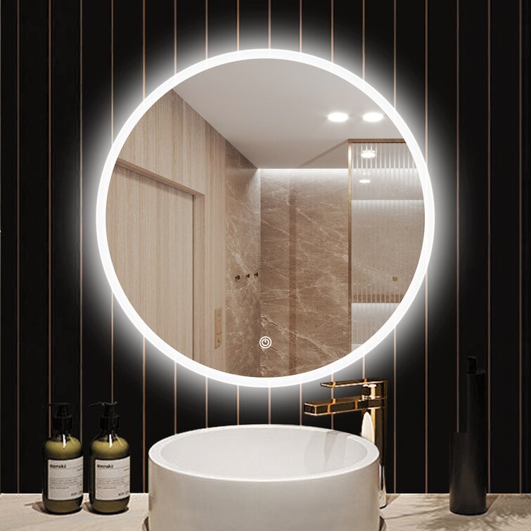 Demister Pad Bathroom Mirror