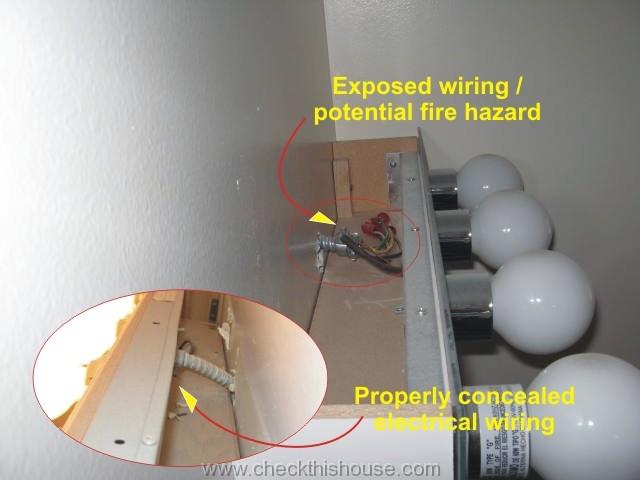 Install Bathroom Light Fixture No Junction Box
