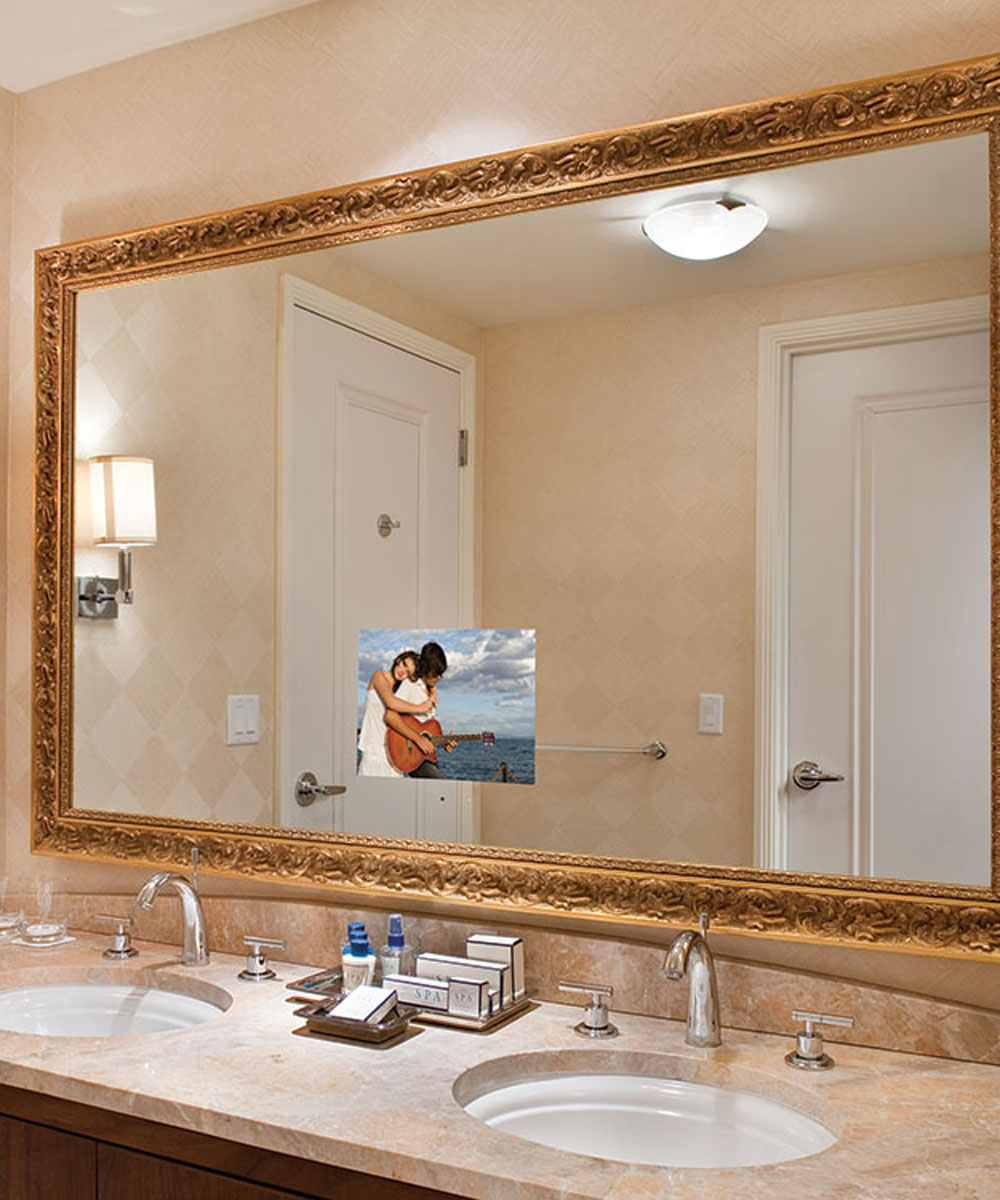 Bathroom Mirror With Built In Tv