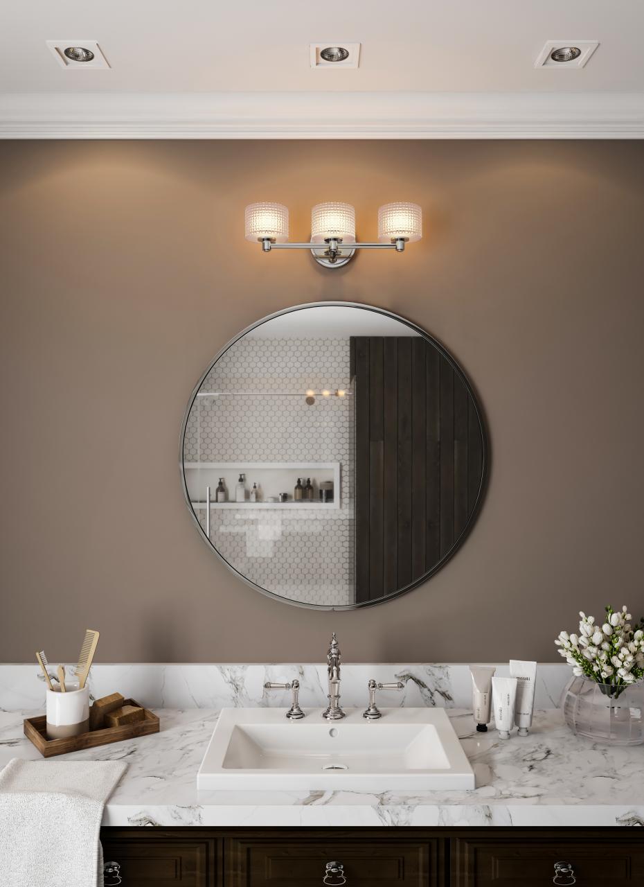 Bathroom Mirrors And Light Fixtures