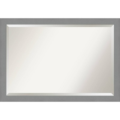 Nickel Finish Bathroom Mirrors