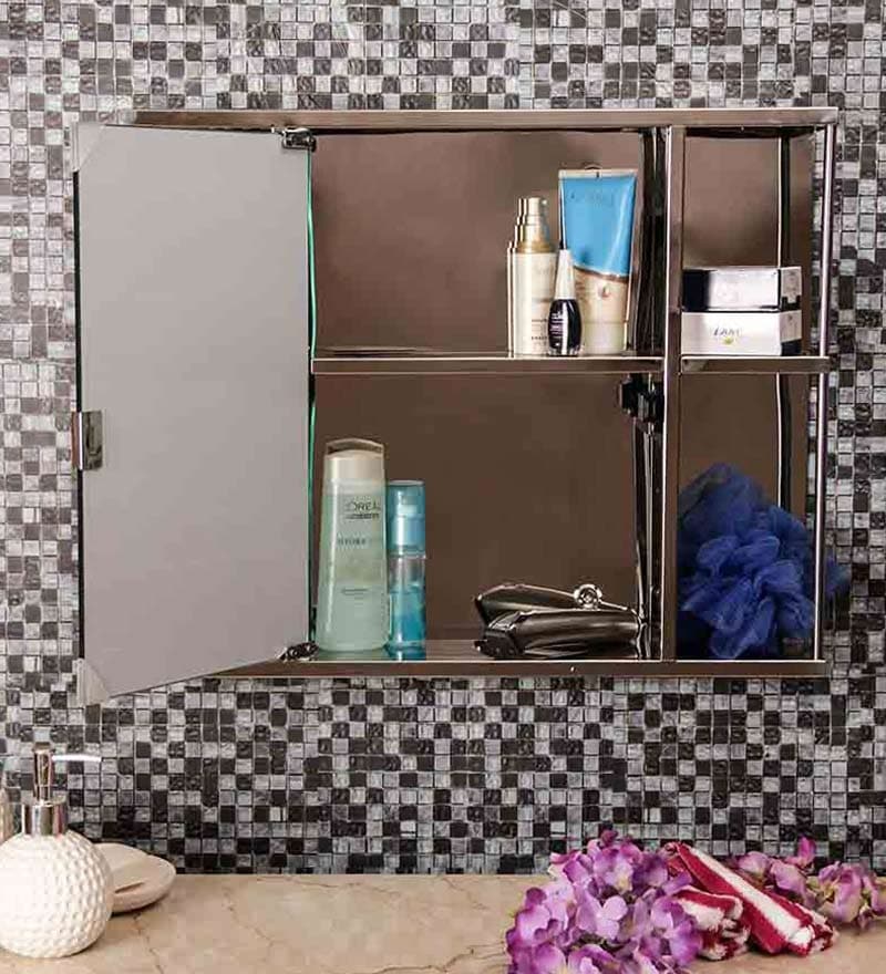 Cipla Plast Galaxy Stainless Steel Bathroom Cabinet