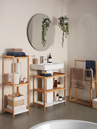 John Lewis Bathroom Towel Shelf