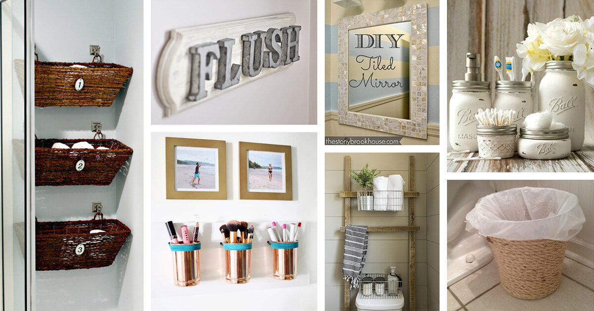 Bathroom Accessories DIY