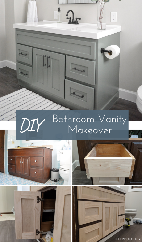Bathroom Cabinet Makeover DIY