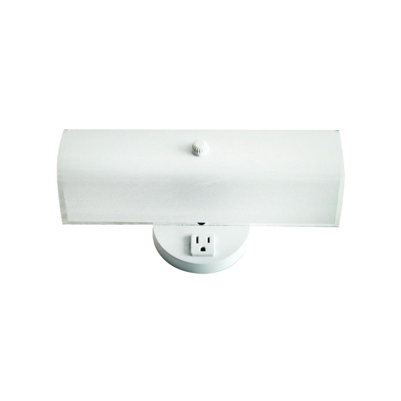 Bathroom Light Fixture With Power Outlet