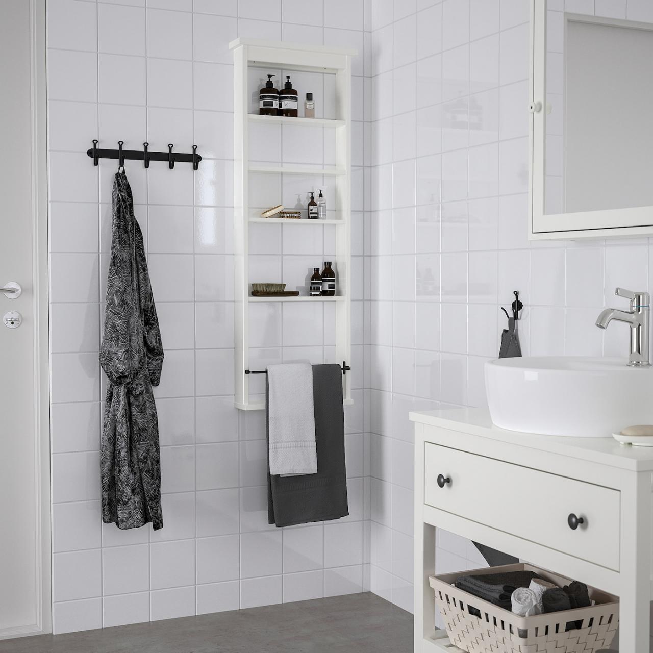 Bathroom Shelf Wall Unit