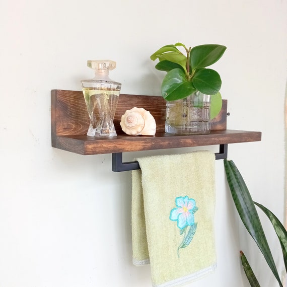 Bathroom Shelf Hand Towel Holder