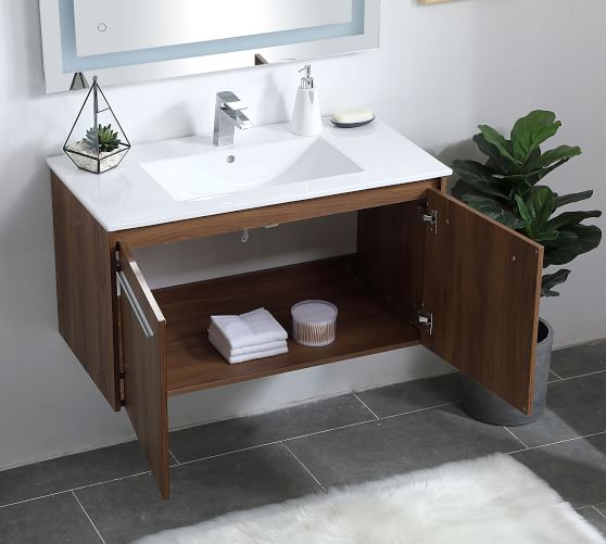 Floating Bathroom Sink Cabinets