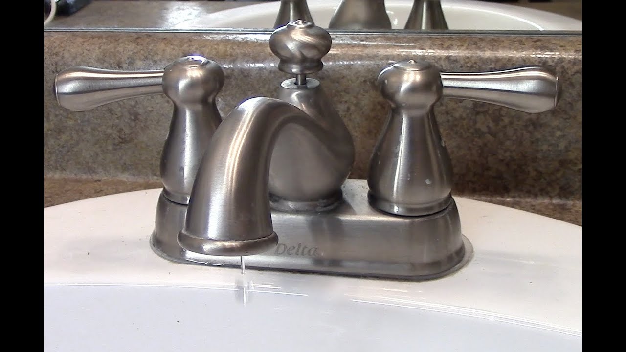 Delta Leaky Bathroom Faucet Repair