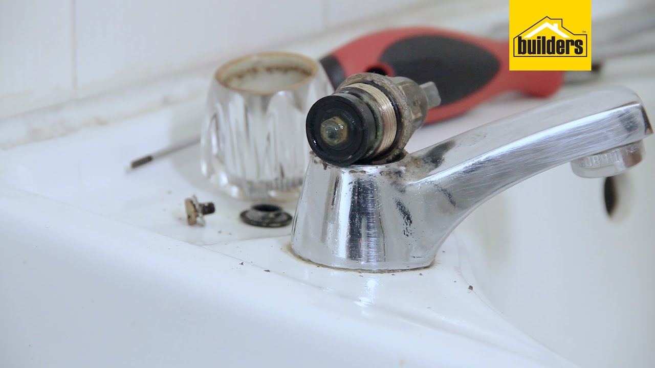 How To Change Bathroom Faucet Washer