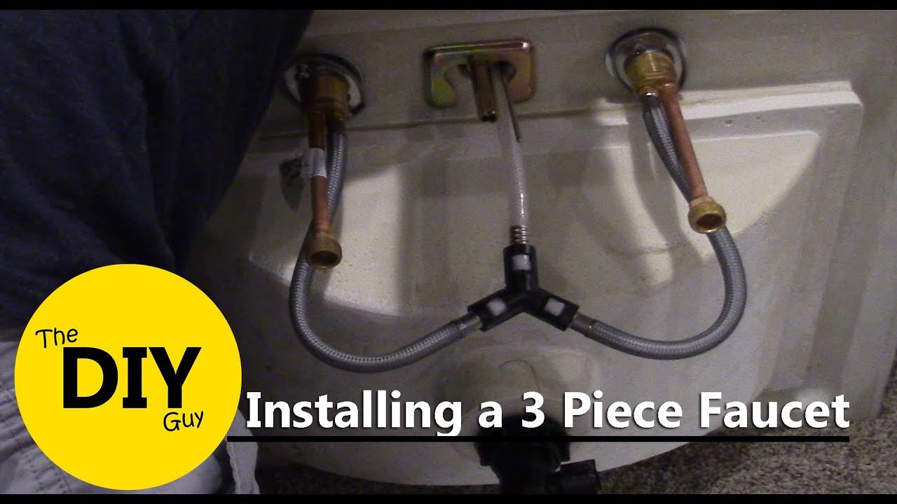 Installing Kohler Bathroom Faucet