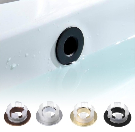 Bathroom Sink Overflow Drain Cover