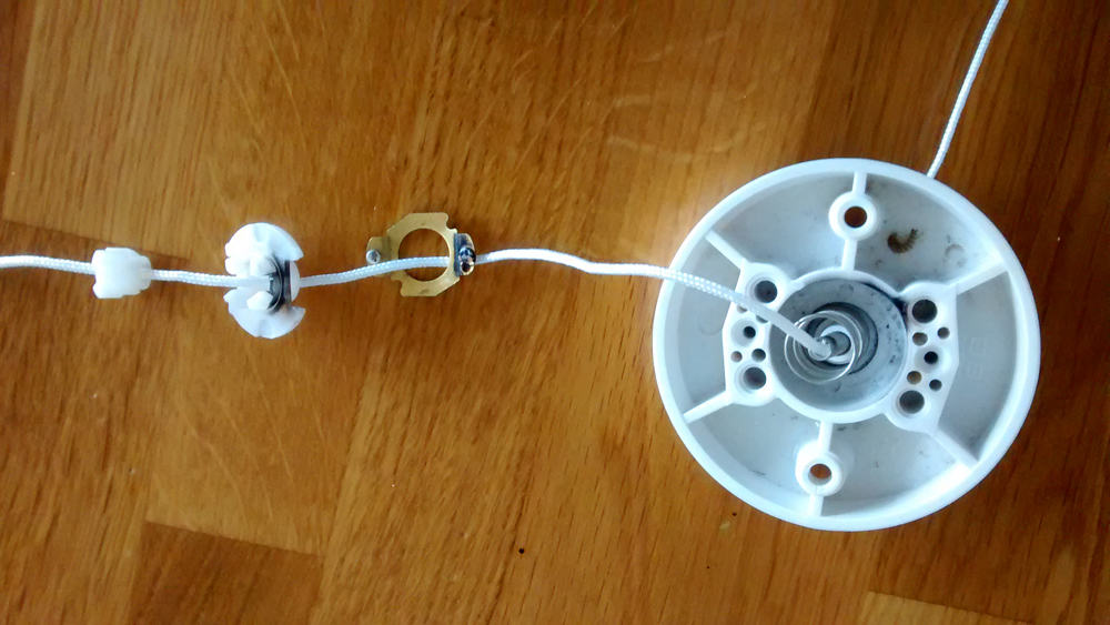 Replacing Pull Cord On Bathroom Light
