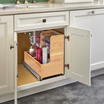 Under Sink Bathroom Storage Drawers