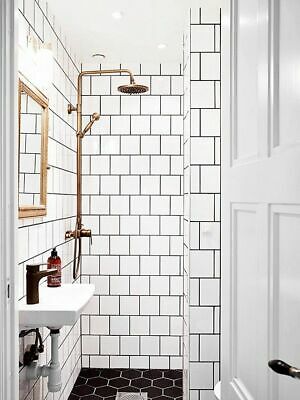 6 X 6 White Bathroom Tiles