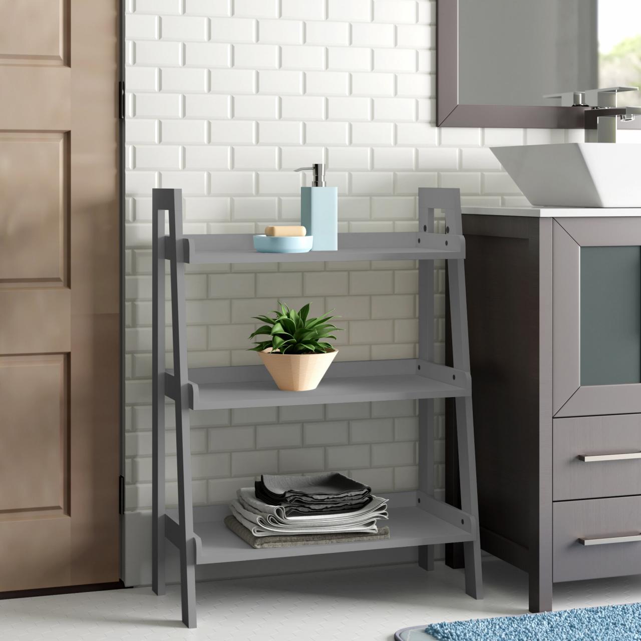 Small Free Standing Shelf for Bathroom Semis Online