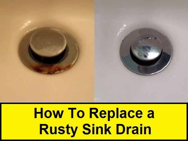 How To Replace Bathroom Faucet Drain