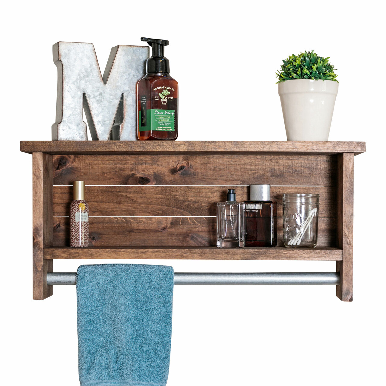 Bathroom Shelves and Towel Racks