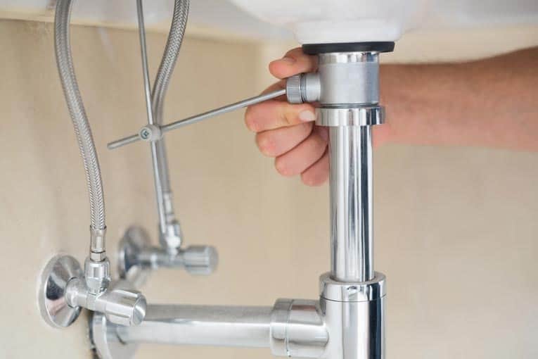 Bathroom Sink Drain Lever