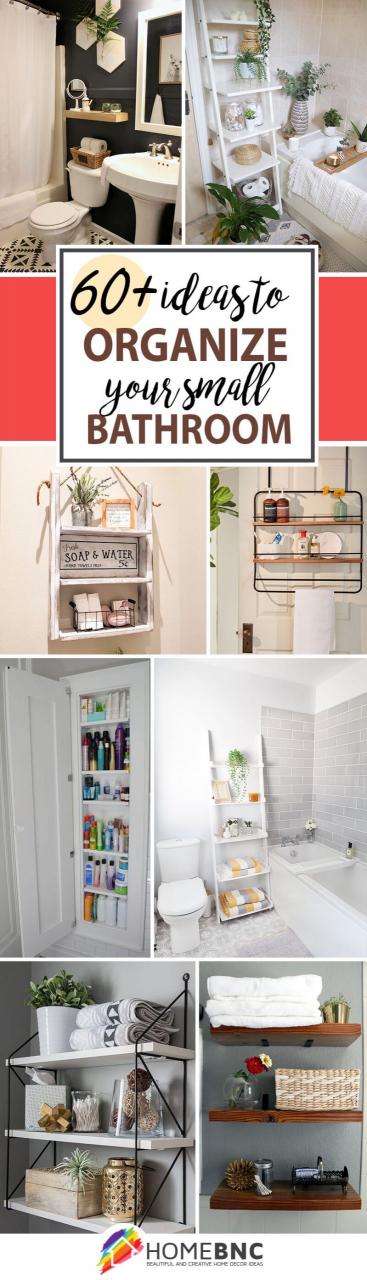 DIY Bathroom Storage Ideas for Small Bathrooms