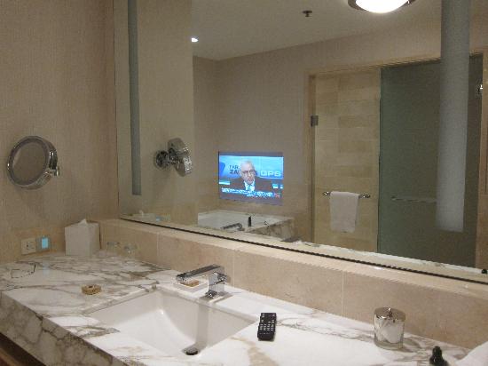 Tv In Bathroom Mirror Hotel