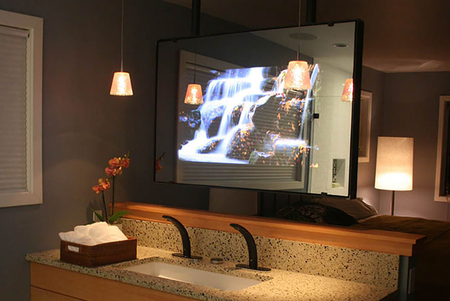 Bathroom Mirror Tv Cost