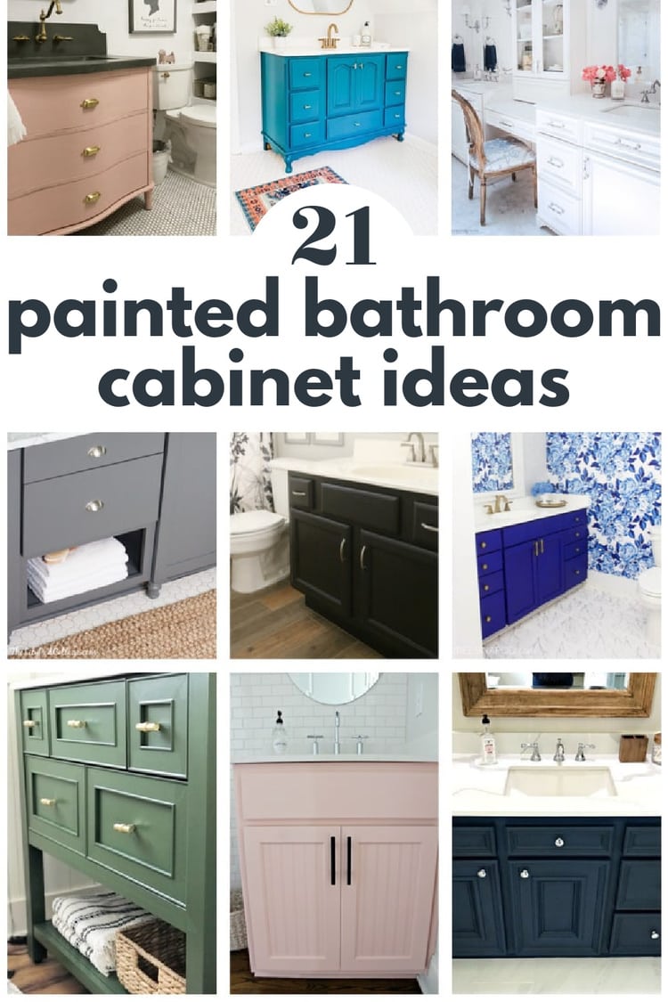 Color Ideas For Bathroom Cabinets