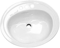 Bathroom Sinks Oval Drop In