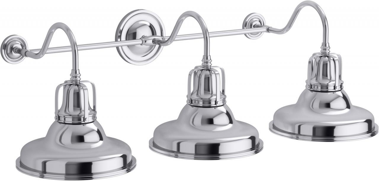 Kohler Bathroom Lighting Chrome