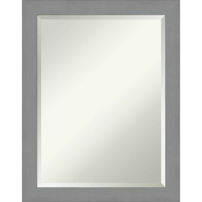 Bathroom Mirrors In Brushed Nickel