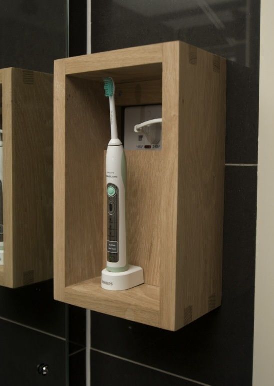 Bathroom Shelf for Electric Toothbrush