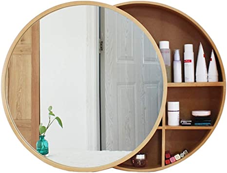 Round Bathroom Mirror Medicine Cabinet