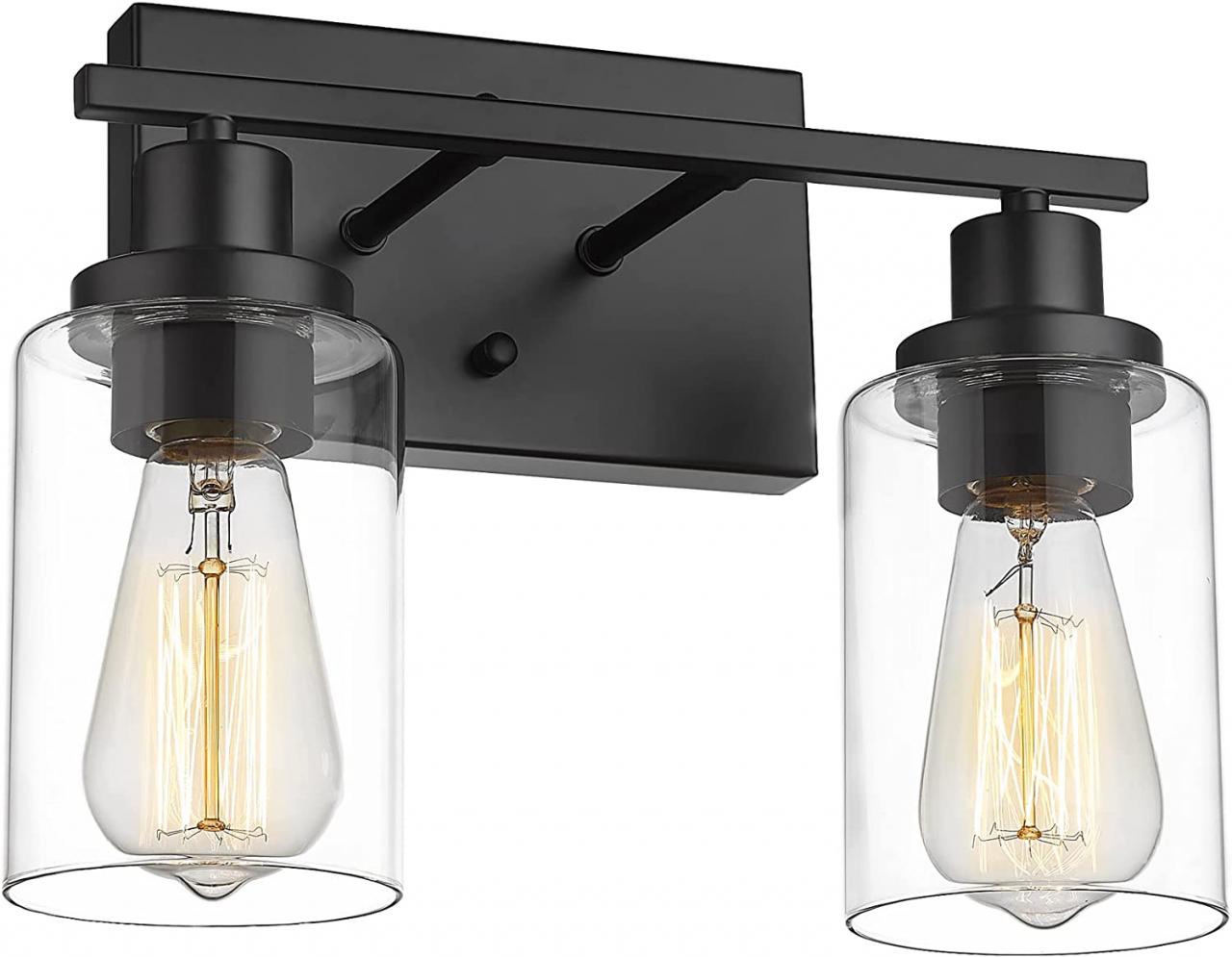 Bathroom Light Fixtures Black Finish