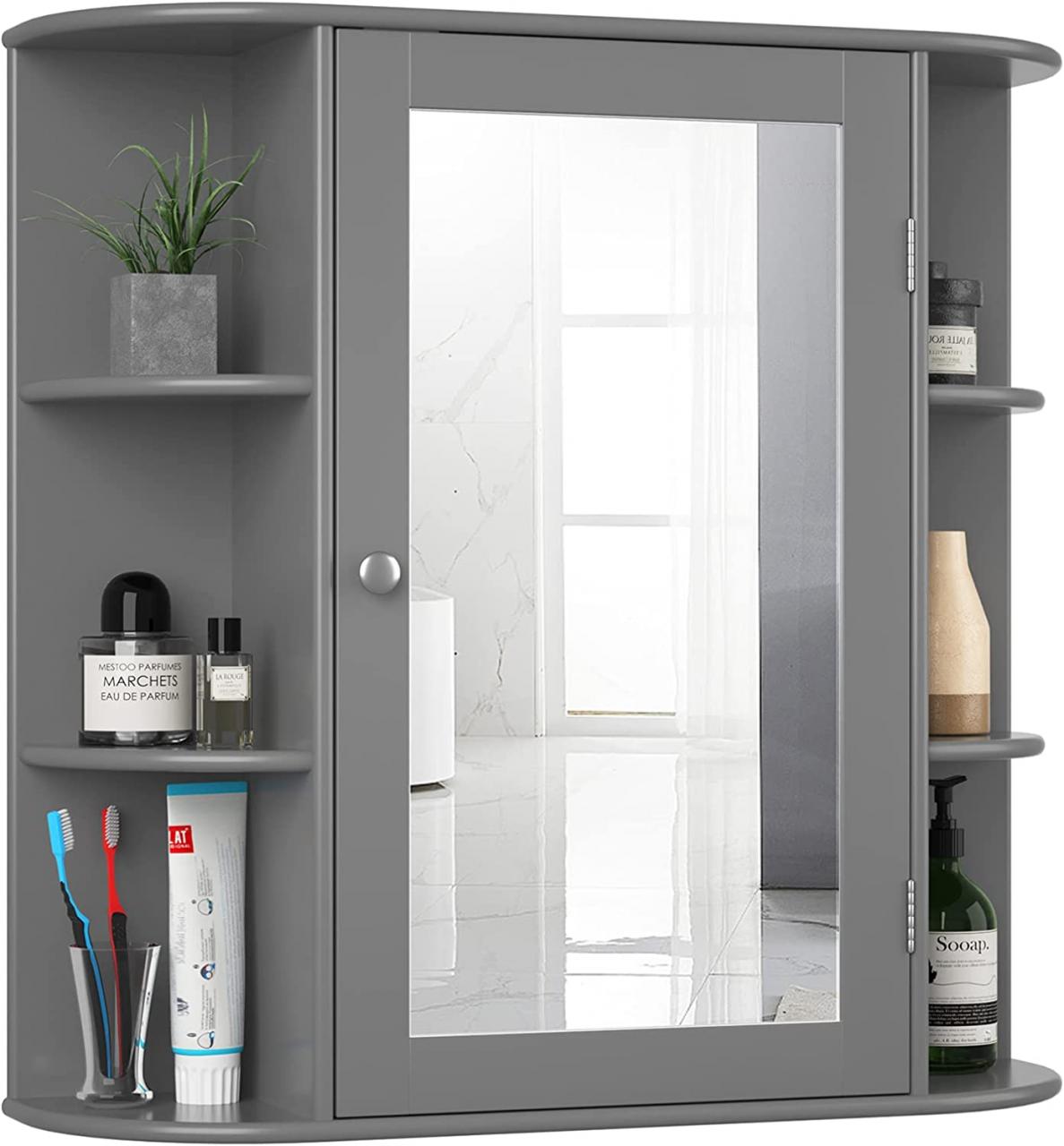 Bathroom Storage Cabinet With Mirror