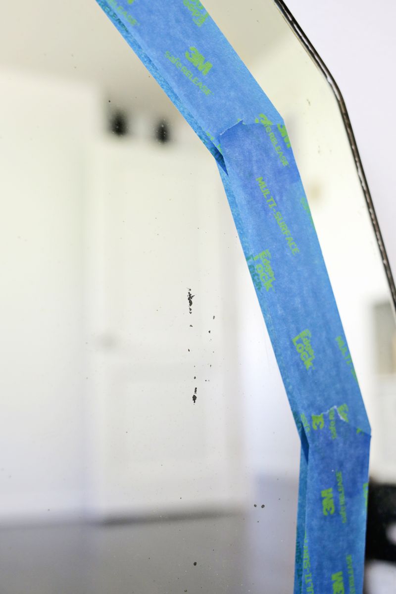 Bathroom Mirror Repair Paint