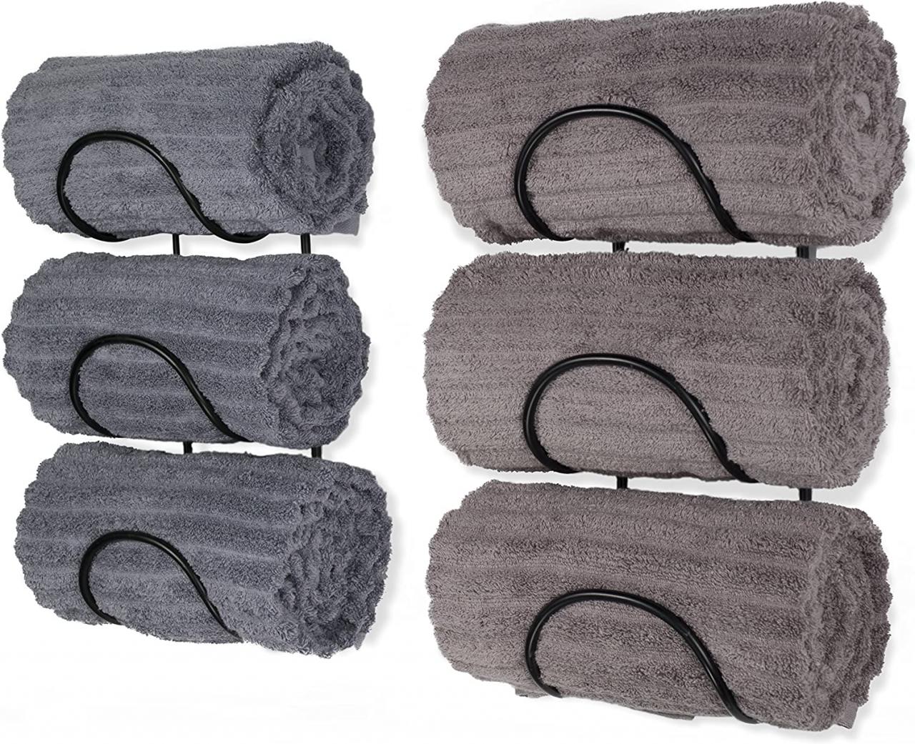 Bath Towel Rack for Rolled Towels