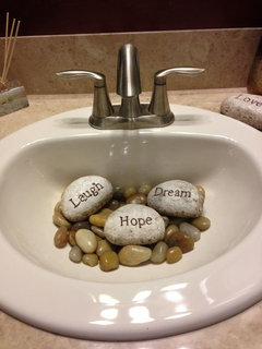 Bathroom Sink Rocks