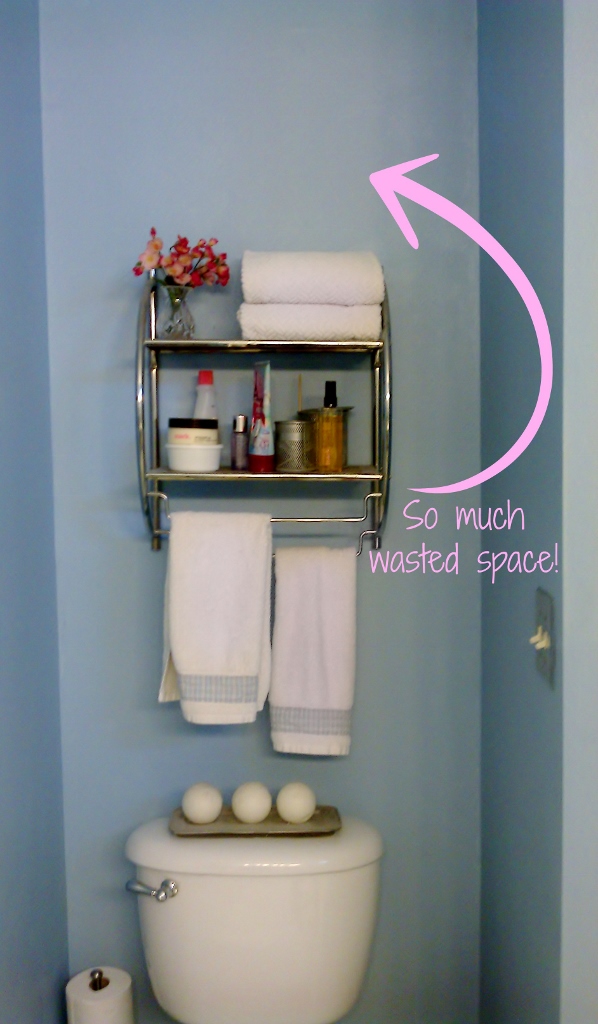 DIY Bathroom Cabinet Over Toilet