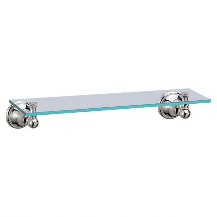 Laurel Glass Bathroom Shelf