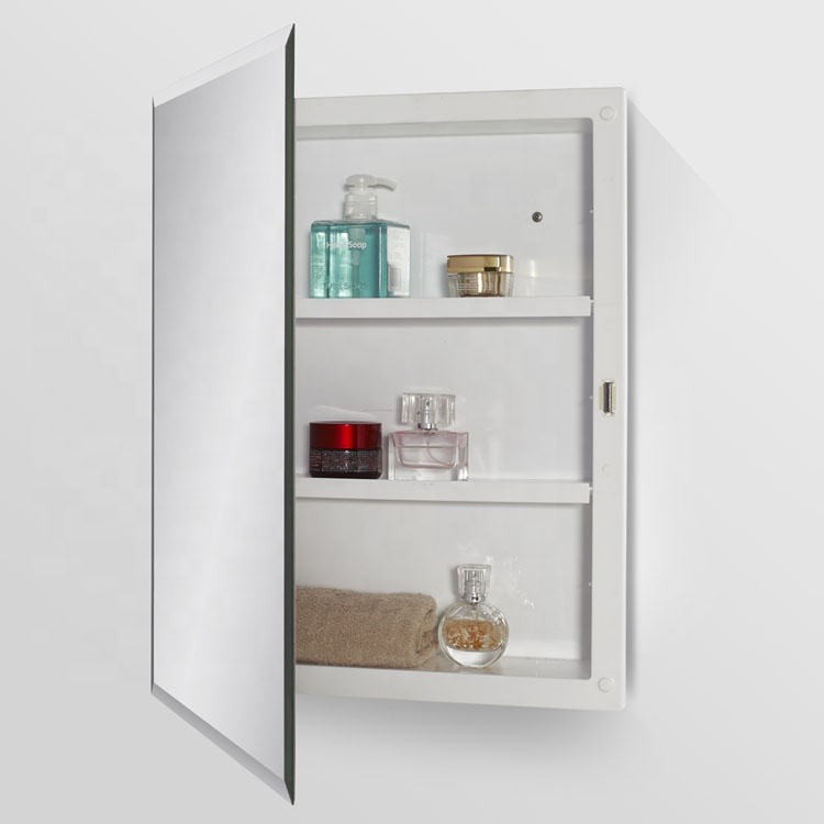 Plastic Bathroom Mirror Cabinet