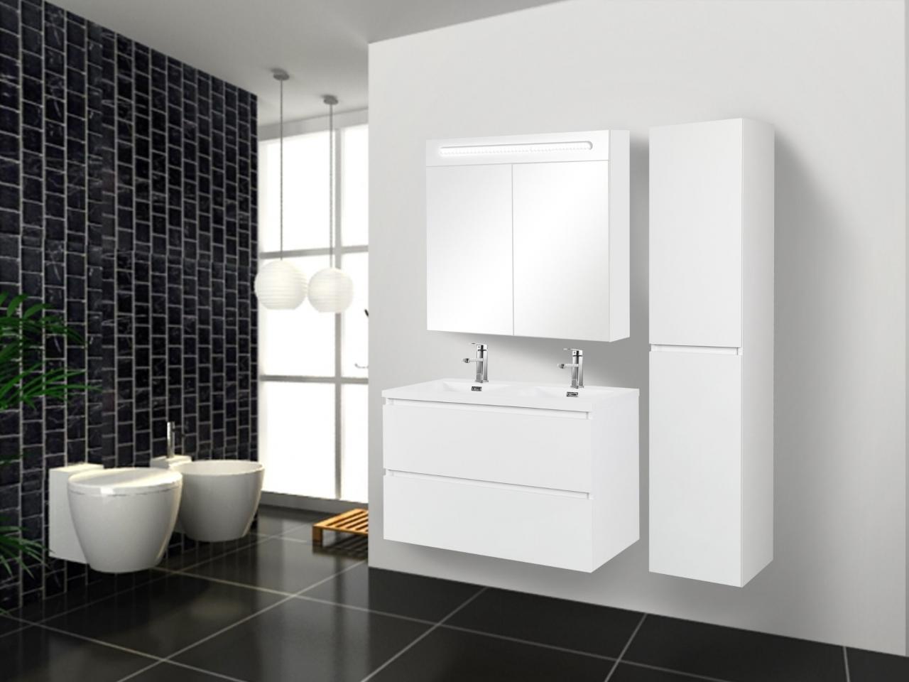 Bathroom Mirror Cabinets White Gloss