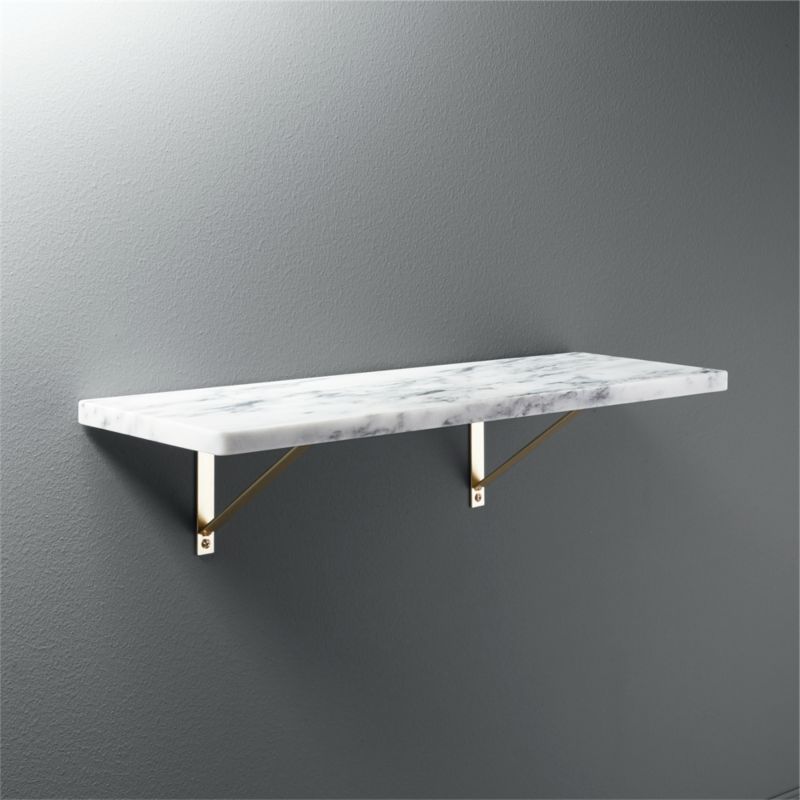 Small Marble Shelf for Bathroom
