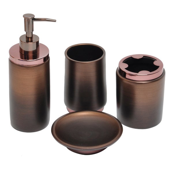 Bronze Colored Bathroom Accessories