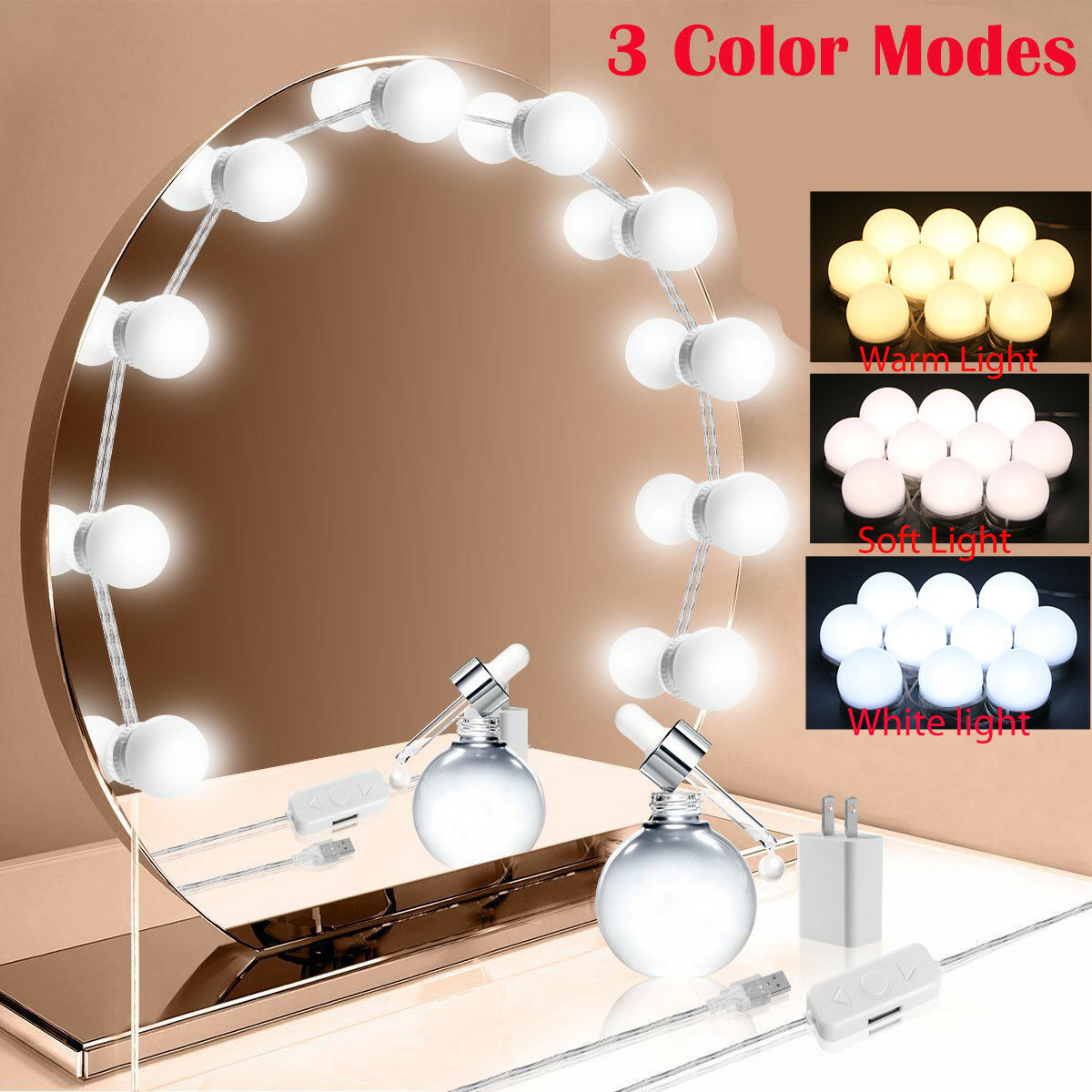 Bathroom Mirror With Light Bulbs