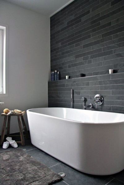 Bathroom Tiles Slate Grey
