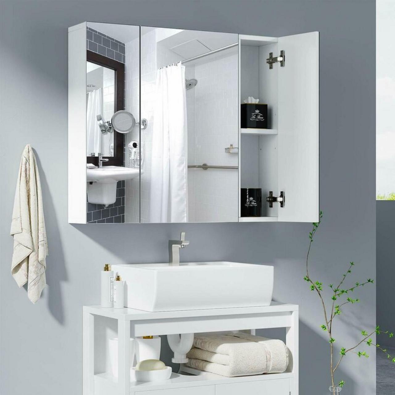 Bathroom Storage Mirror Cabinet